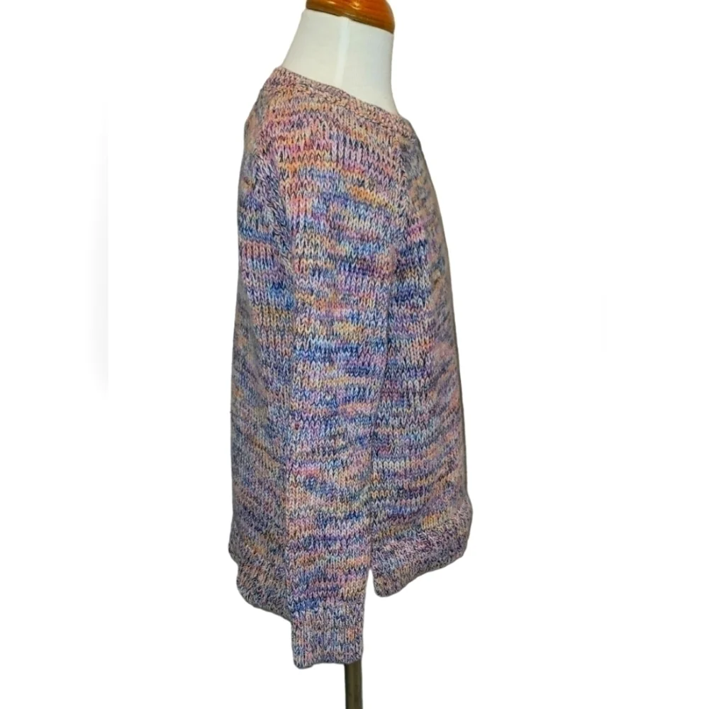 Gap Kids Multi Color High Low Woven Sweater
